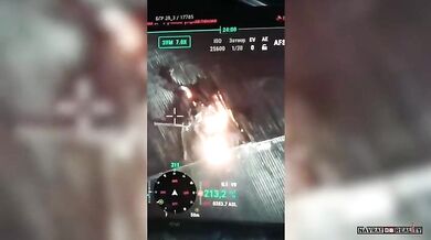 Ruský dron zasáhl ochranný štít Černobylské elektrárny