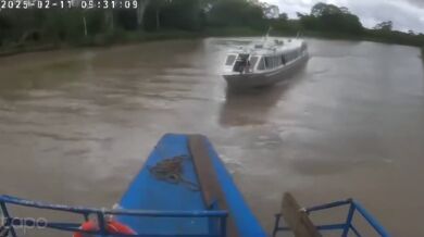 Srážka lodí na řece Ucayali zranila šest lidí