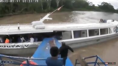 Srážka lodí na řece Ucayali zranila šest lidí