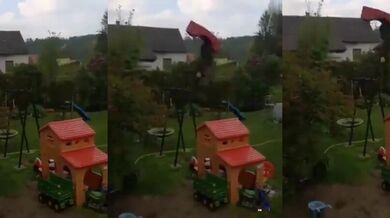 Řádné testování houpačky na zahradě