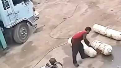 Povolení natlakované plynové láhve...