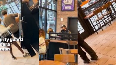 Ochranka v Taco Bell udeřila ženu