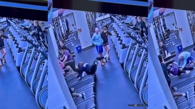 Kolize na běžeckém pásu