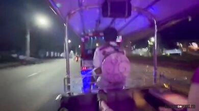 Nejnebezpečnější tuk-tuk v Bangkoku