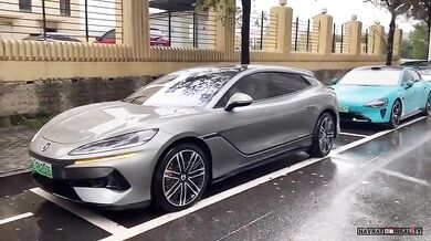 Automatické parkování s BYD Denza Z9 GT