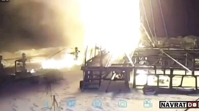 Exploze na ropném poli v Ťumenské oblasti