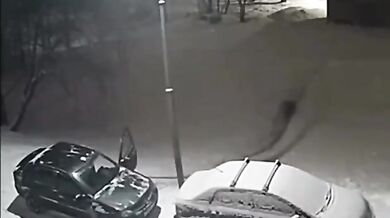 Parkování u ledové skluzavky