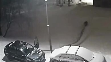 Parkování u ledové skluzavky