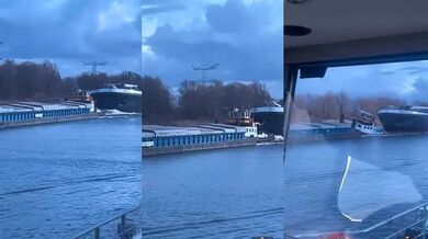 Srážka lodí na Amsterdamsko-rýnském kanálu