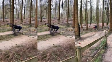 Bolestivá nehoda na MTB