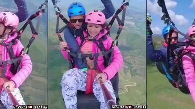 Hrátky při paraglidingu