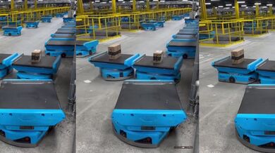 Roboti Amazonu v prekérní situaci