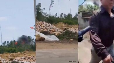 Havárie čínského vojenského letounu