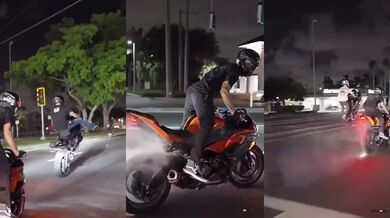 Blbnutí na motorce skončilo nehodou...