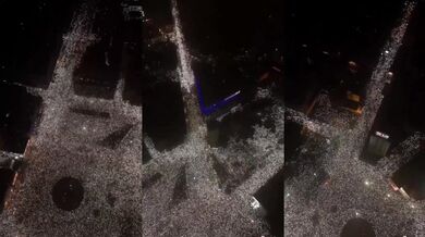 Masové protesty v Bělehradě proti prezidentovi a vládě Srbska