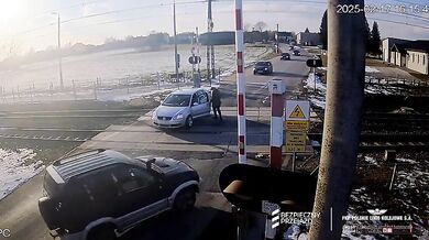 Dramatická situace na kolejích