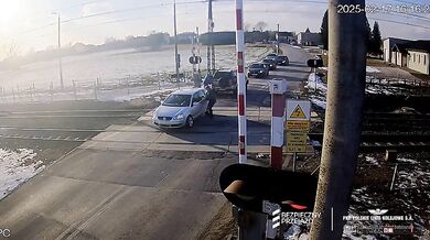 Dramatická situace na kolejích