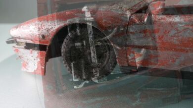 Obnova a rekonstrukce starého modelu Ferrari 288 GTO