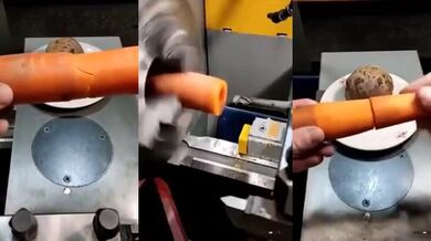 Mechanik opravil zlomenou mrkev soustruhem