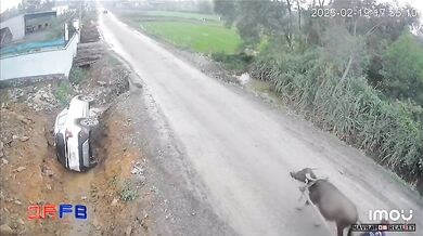 Nehoda při předjíždění