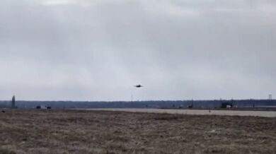 Ruský Su-34 přistál bez visutého podvozku