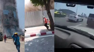 Zemětřesení v Myanmaru a zhroucení výškové budovy v Bangkoku