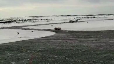 Ruský letoun nouzově přistál na Sibiři