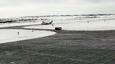 Ruský letoun nouzově přistál na Sibiři