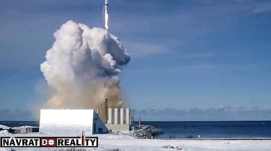 Německá raketa explodovala při testovacím startu v Norsku