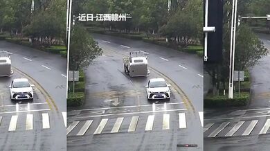 Nehoda nákladního vozidla v Číně