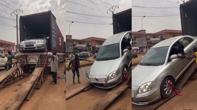 Jak (ne)sjíždět s autem z návěsu kamionu