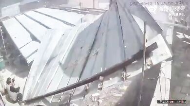 Silný vítr v Číně