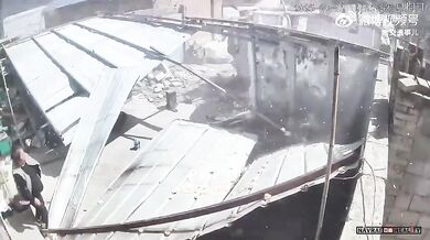 Silný vítr v Číně