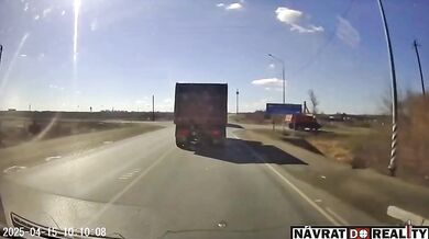 Motorkáři urazil náklaďák hlavu při nehodě