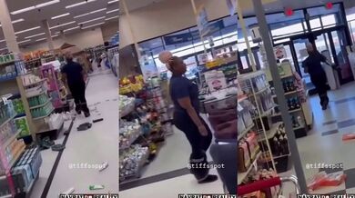 Poslední pracovní den v obchodě Walmart