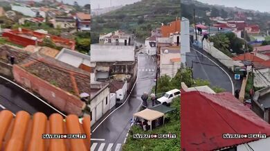 Náraz do domu během rallye: Lemes a Vázquez havarovali a budova se zřítila