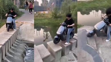 Frajírek na skútru #2