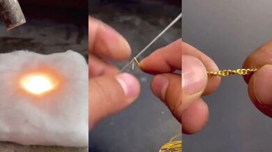 Jak se vyrábí zlatý řetízek?