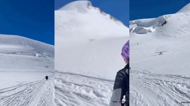 Nebezpečný manévr na Monte Rose: Letadlo málem srazilo lyžaře