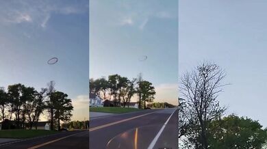 Záhadný černý kruh na obloze vyděsil obyvatele Kansasu