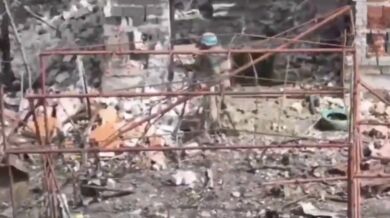 Útok FPV dronem na vojáka – nálož selhala