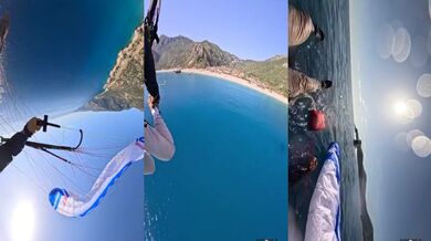 Paraglidingový let se změnil v boj o život