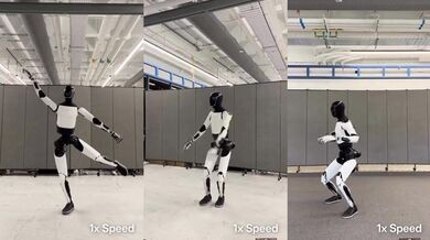 Tesla předvedla tančícího robota Optimus. Blíží se budoucnost s robotickými pomocníky?