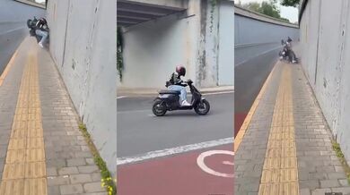 Nepřizpůsobená jízda skončila nárazem do zdi