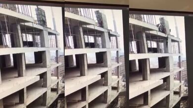 Nepříjemná situace na stavbě