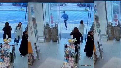 Karma pro zloděje utíkajícího z obchodu