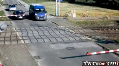 Nehoda na železničním přejezdu