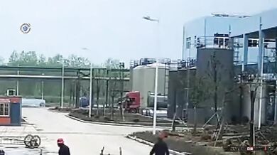 Menší kompilace výbuchu zásobníků v Číně