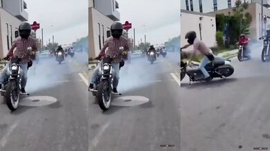 Frajeřinky na motocyklech se nevyplácí