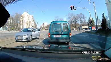 Řidič, který utekl od nehody v Plzni, byl dopaden